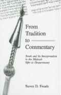 From Tradition to Commentary cover photo