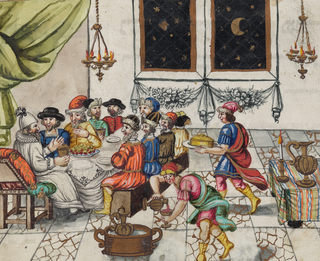 Passover Seder Scene